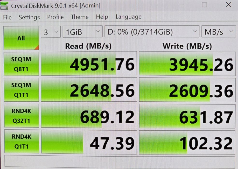 Диск m.2 2280 на 4TB SSD NVMe m.2 Sabrent Rocket Q4