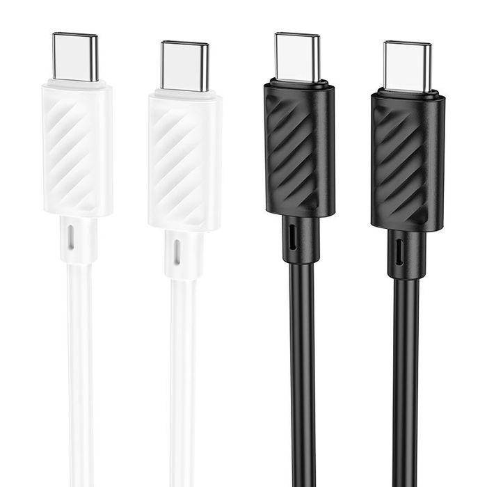 Kabel USB C do USB C Hoco 3A 60W 2 m X88 czarny