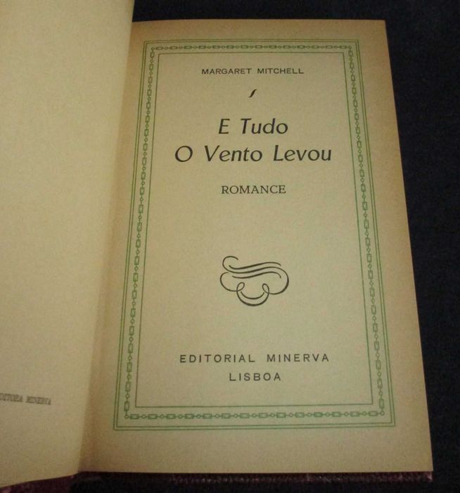 Livro E Tudo o Vento Levou Margaret Mitchell 2 Volumes