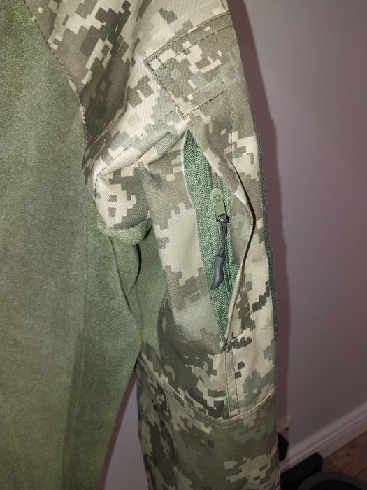 Убакс флисовый(утепленный), рукава пиксель M,L,XL,XXL(собств.пр-во)