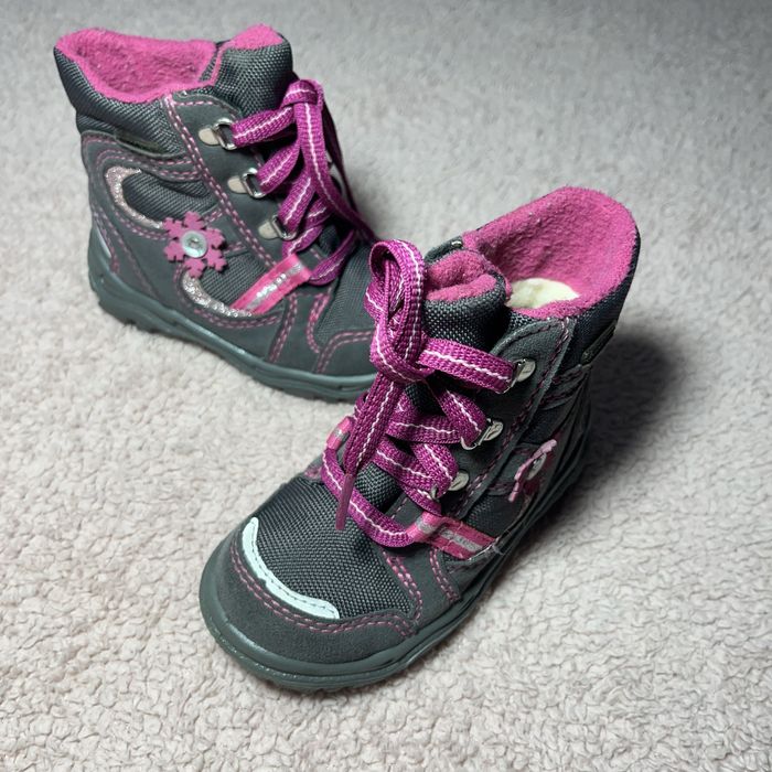 Зимние термо ботинки суперфит 22 размер стелька 14 , 4 см