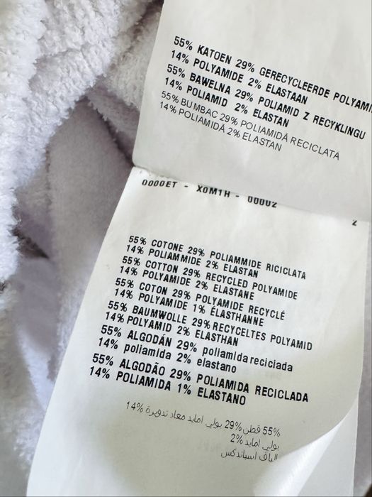 Biała rozpinana bluza damska kardigan sweter premium miu miu S 36