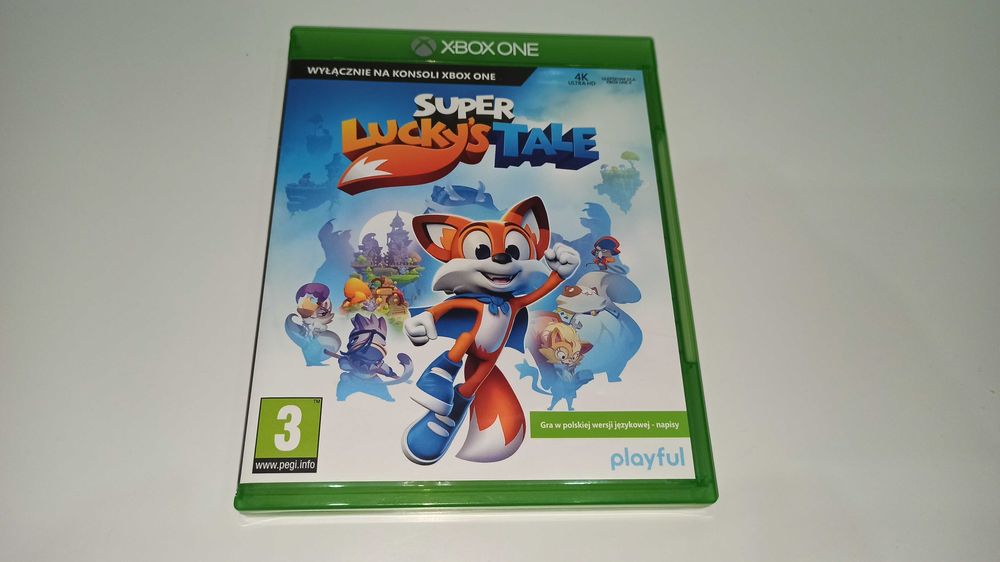 xbox one SUPER LUCKYS TALE po polsku LISEK platformówka 3D dla dzieci