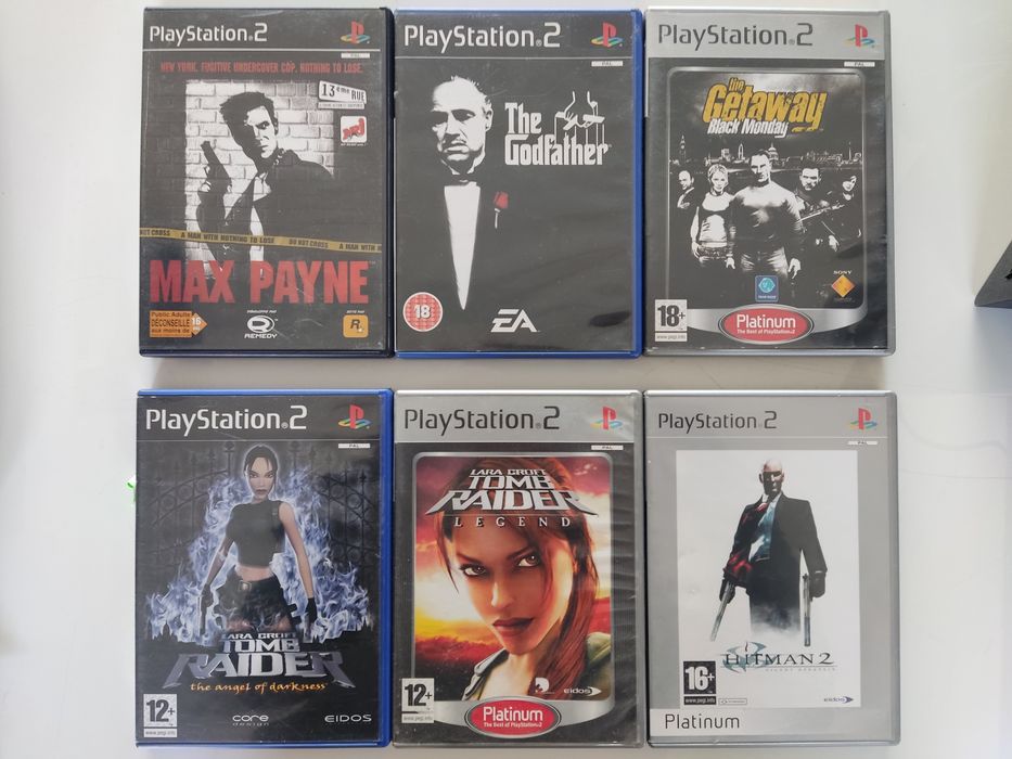 Gry Ps2 - Black,MoH,Socom,Quake,Tomb Raider,LotR