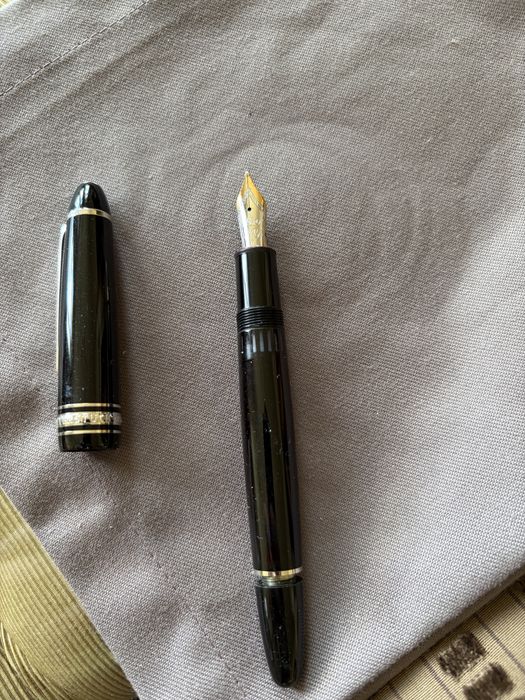 Ручка перьевая Montblanc 146 Meisterstück Platinum Line OB