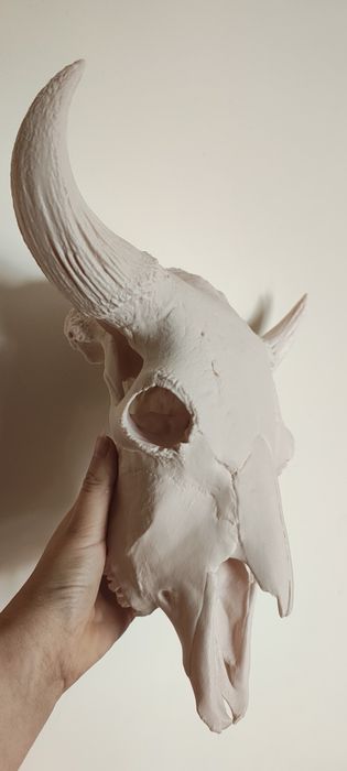 Czaszka bizona wydruk 3d ozdoba