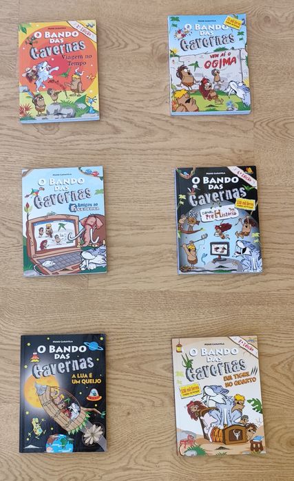 Livros bando das cavernas (1 ao 30)