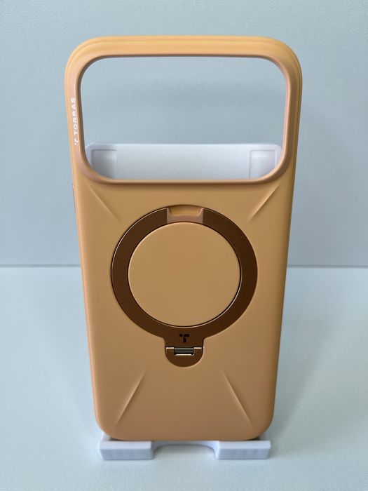 TORRAS Ostand Silicone чохол для iPhone 17 Pro / 17 Pro Max MagSafe підставка 360°