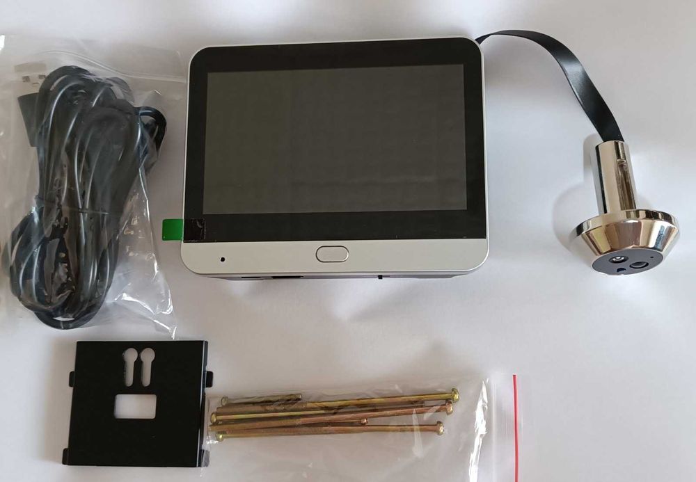 Wi-Fi Видеоглазок 3 МП Вічко Глазок Камера Tuya Новый