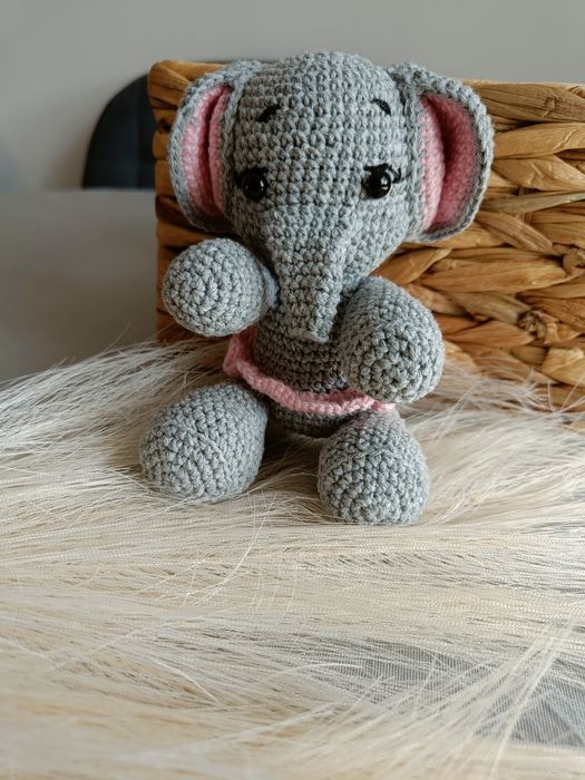 Mimi elefante crochet