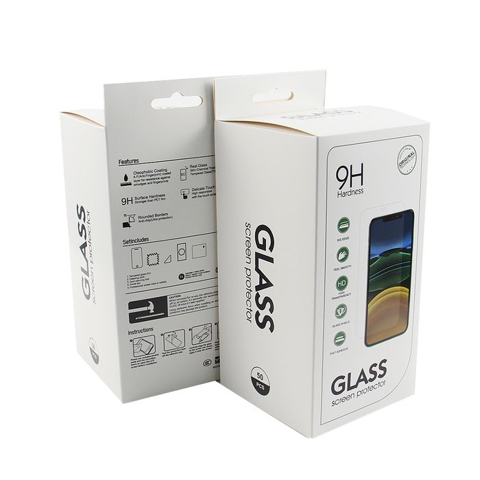 Szkło hartowane 2,5D do iPhone 16 Pro / 17 / 17 Pro / 18 / 18 Pro 50w1