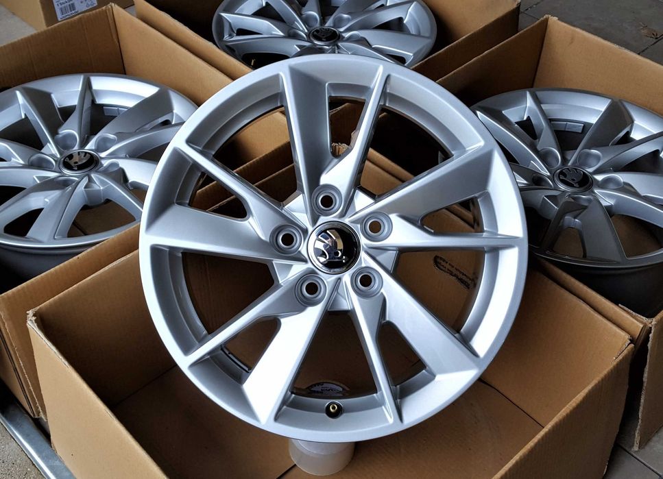 Alufelgi 16 5x112 Skoda Octavia Superb Yeti Karoq Nowe Oryginalne ! 218#