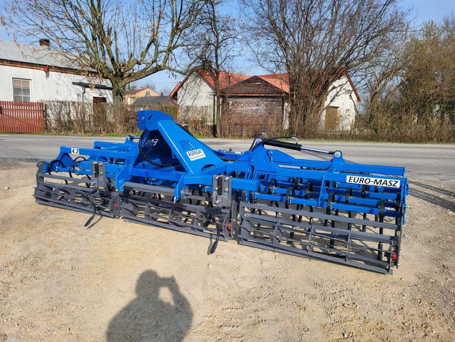 AGREGAT uprawowo-przedsiewny/ NIETOPERZ/ agregat bierny EURO-MASZ
