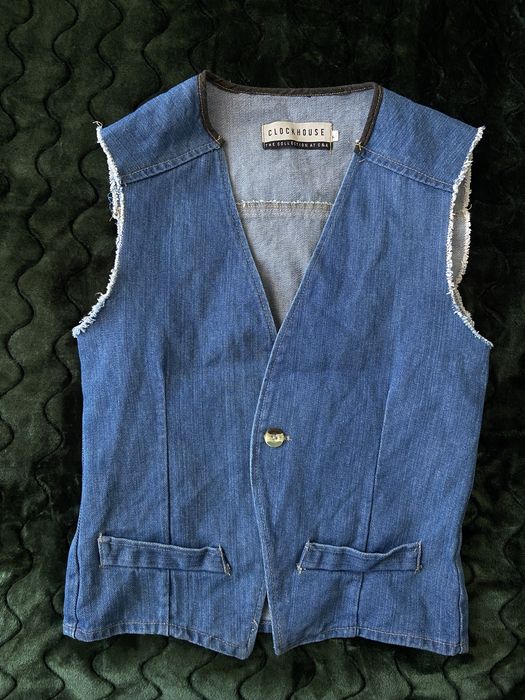 Джинсова жилетка, розмір S