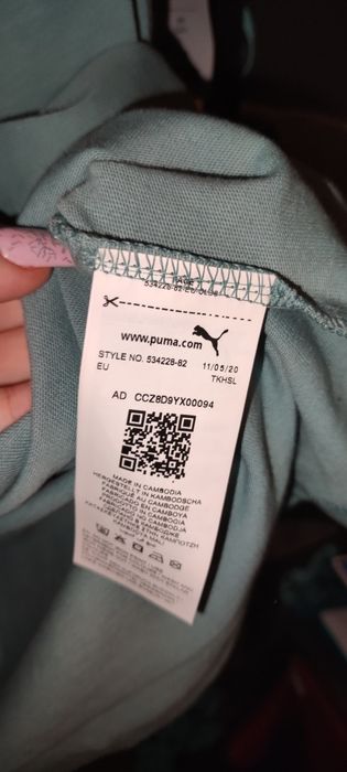 Orginalna Zielona t-shirt,  Puma
