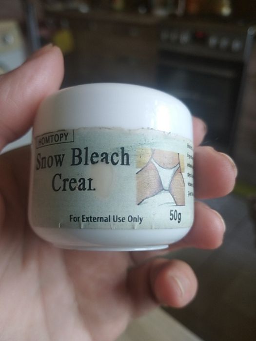 Крем отбеливание зоны бикини и подмышек