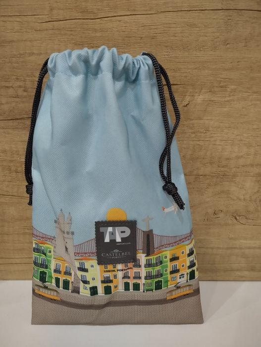 Lindo saco com imagem de Lisboa.