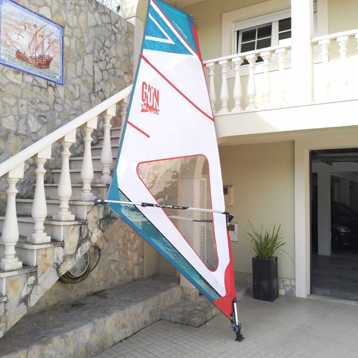 Vela de windsurf 5.5 como nova