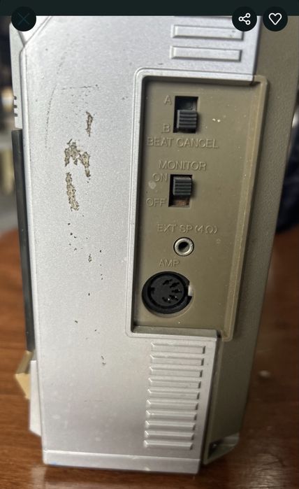 Radiomagnetofon Sharp