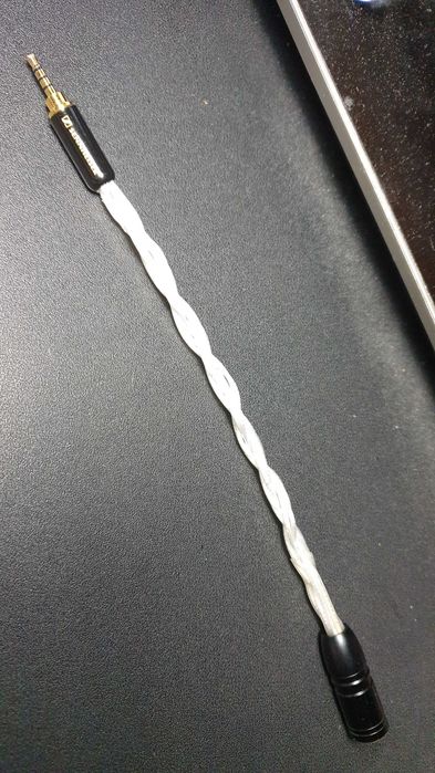 Адаптер переходник Pentacon 4,4 мм на Micro jack 2.5 мм Балансный