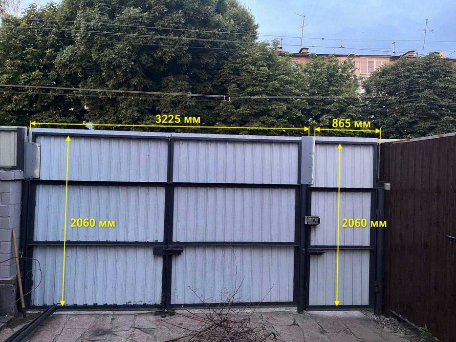 Ворота розпашные продам
