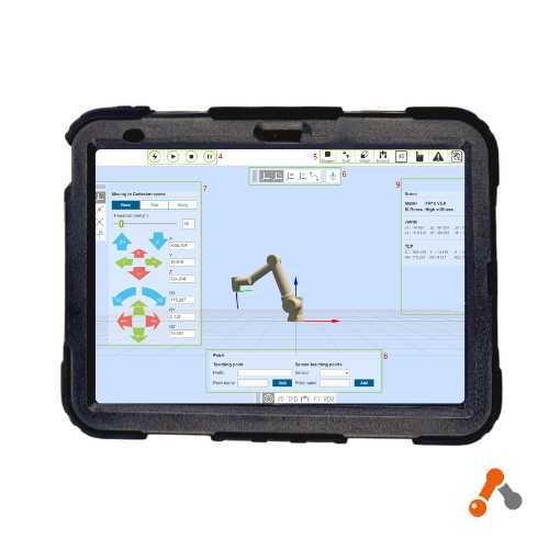 Robot współpracujący - Cobot FR3 - powtarzalność 0,02mm