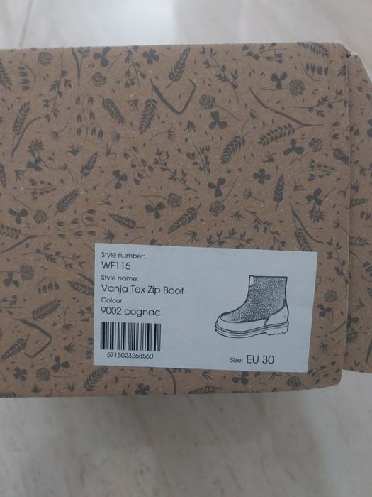 Buty zimowe wheat 30 dla dziewczynki