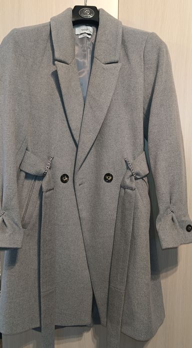 NOWY płaszcz wełniany damski Reserved