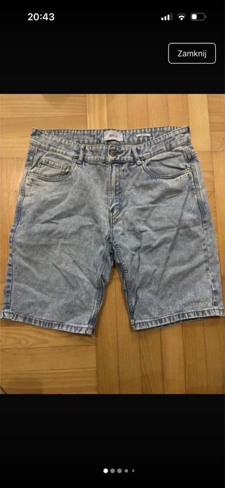 Szorty jeans Reserved spodenki męskie krótkie 34