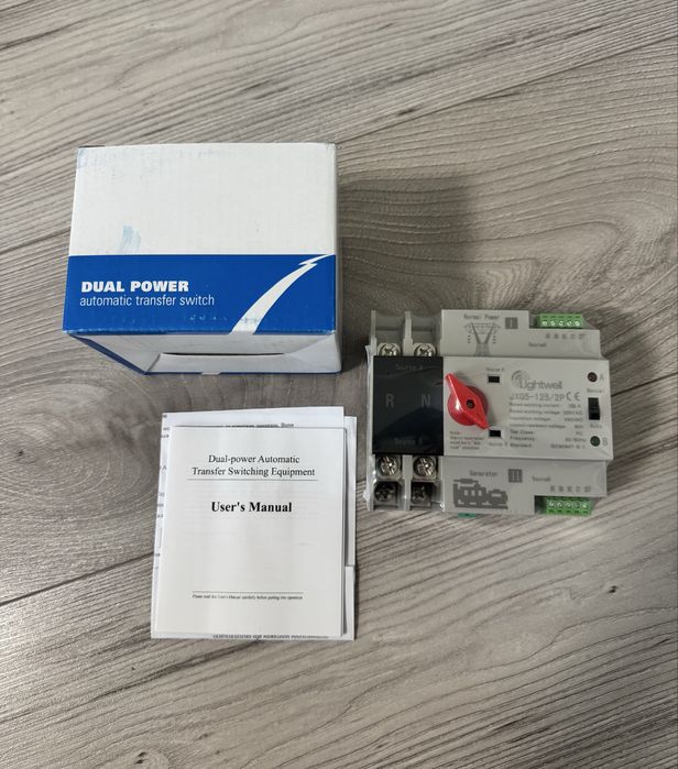 Автоматичний перемикач Lightwell JXQ5-125/2P 256728