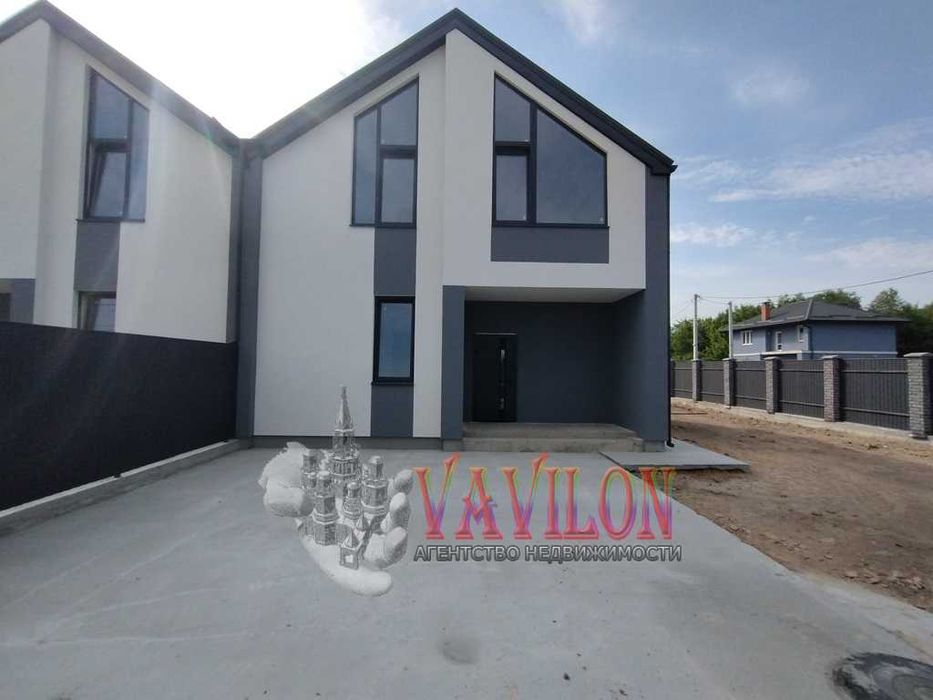 От Хозяина! Дуплекс 124кв 5 сот Белогородка! Дом под Чистовую Отделку ...