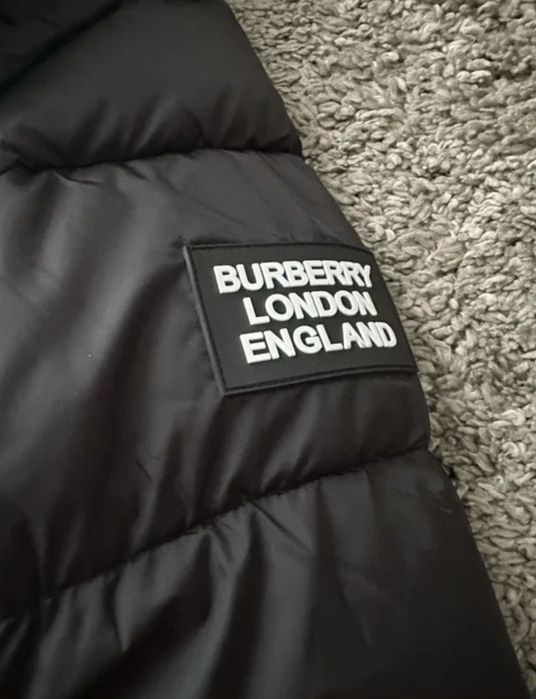 пуховик Burberry London England