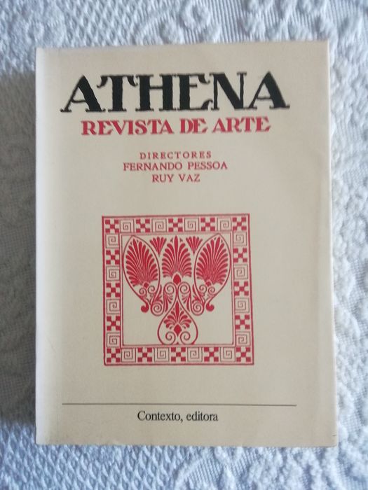 ATHENA REVISTA DE ARTE Directores Fernando Pessoa Ruy Vaz.