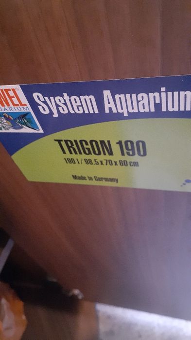 Аквариум 190л ,угловой.
