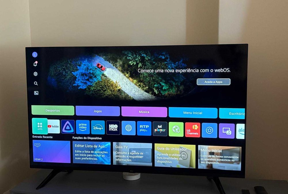 2 Smart TVs LG 50” 4K UHD — Excelente estado