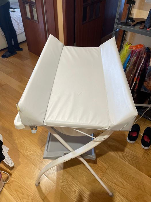 Banheira para bebe com trocador