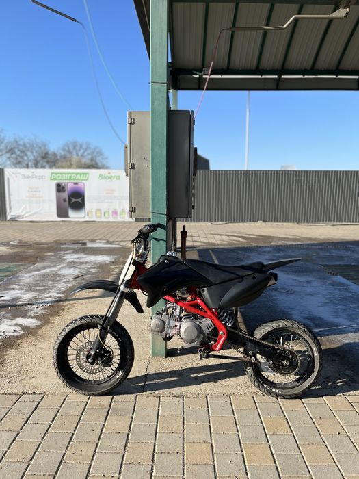 Супермото (Мотард) Пітбайк kayo 125 в ідеальному стані