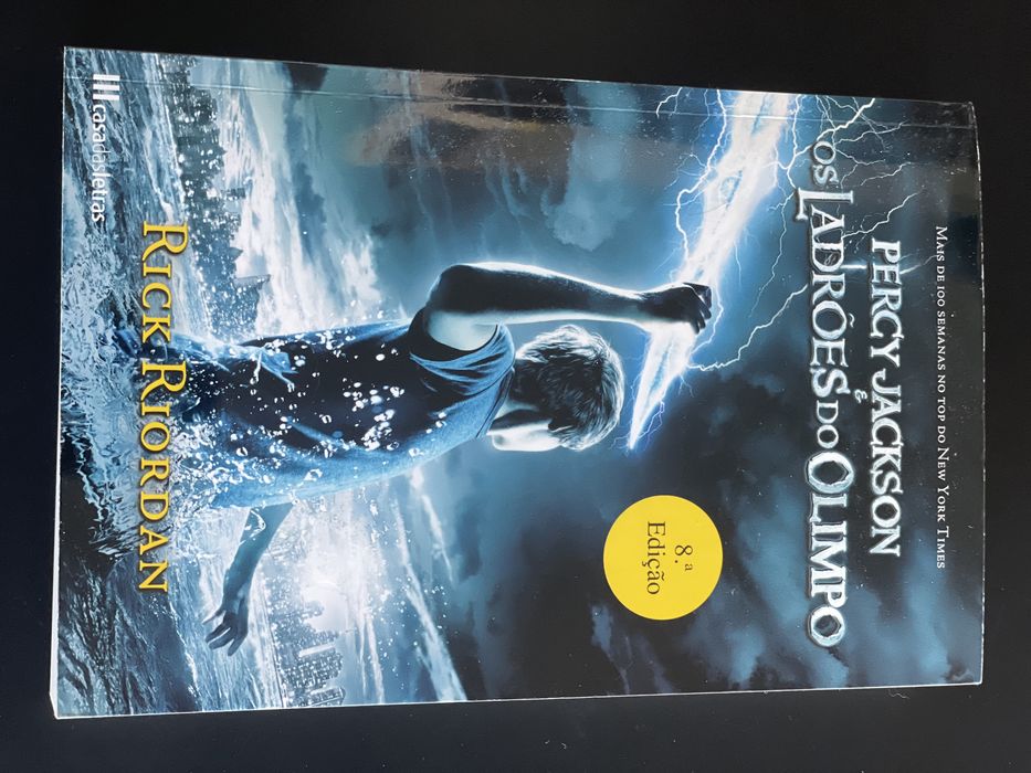 Livro- “Percy Jackson e os Ladrões do Olimpo”   (8.ª Edição)