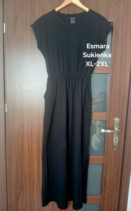 Esmara Sukienka Długa Bawełniana XL-2XL