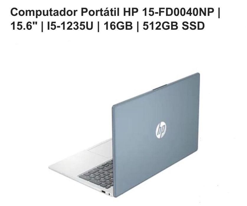 Laptop HP 15 FD-0040NP