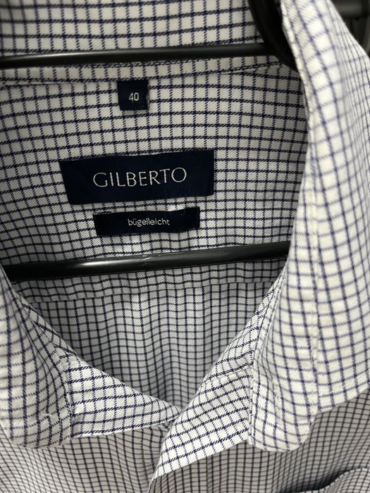 Koszula męska GILBERTO długi rękaw roz. XL bdb stan
