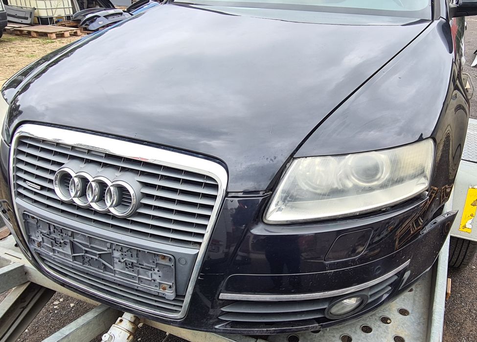 Błotnik lewy przód prawy czarny AUDI A6 C6 2008r LZ9Y