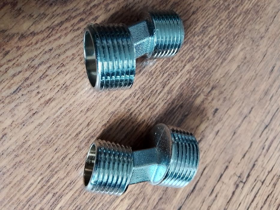 Łącznik do instalacji hydraulicznych - 2 sztuki