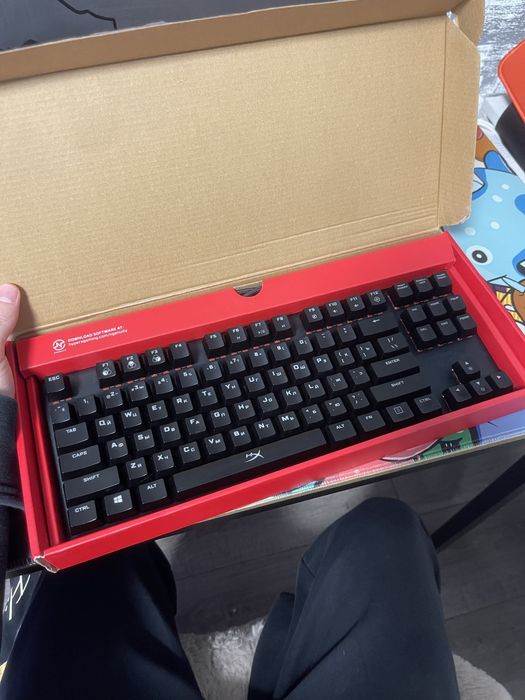 Игровая клавиатура hyperx alloy origins core