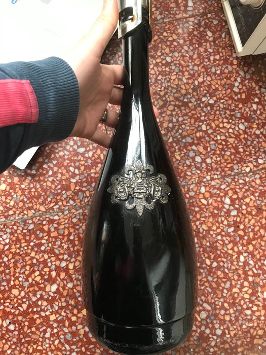 Garrafa vazia 1.5L espumante segura viudas