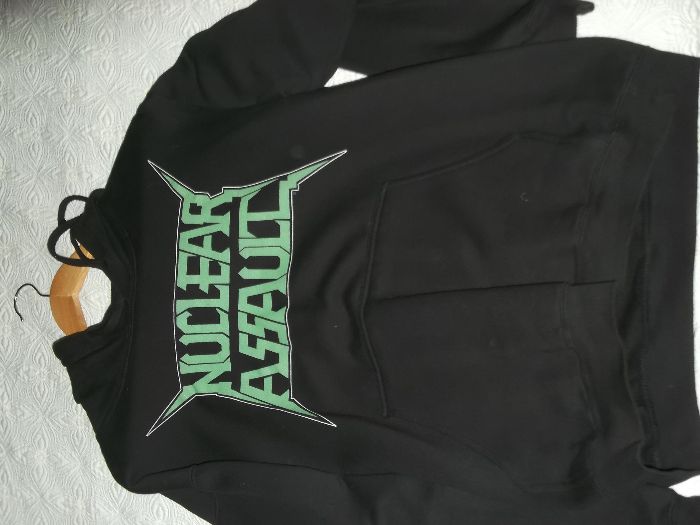 Vendo Hoodie oficial como novo dos Nuclear Assault