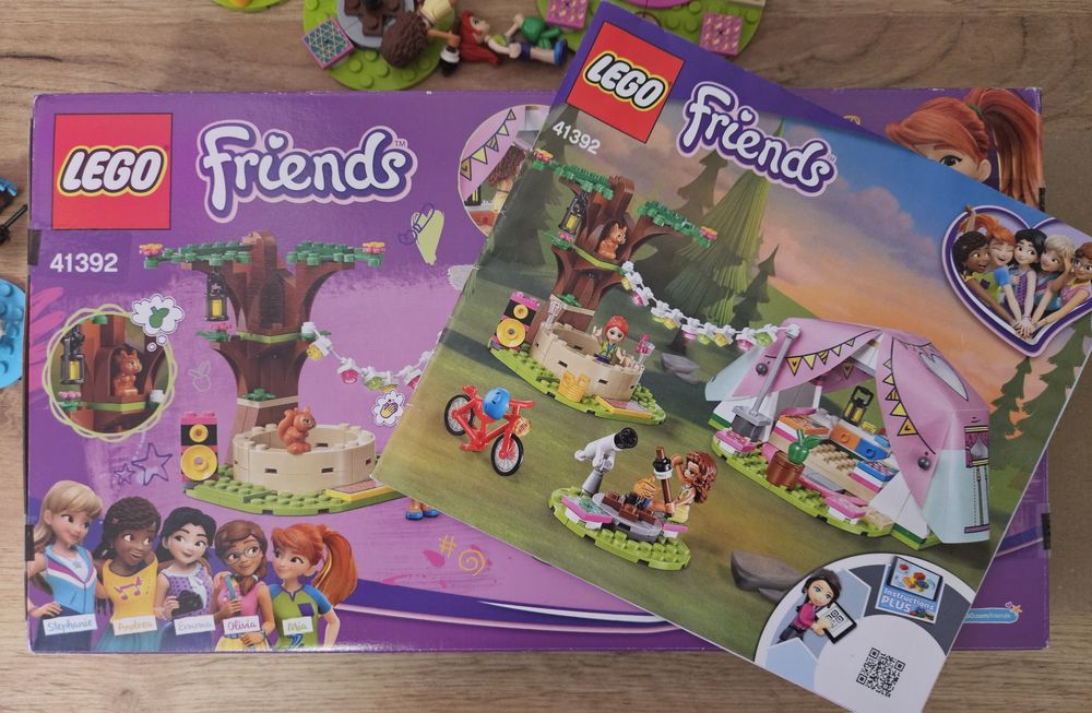Lego Friends 41392 luksusowy kemping namiot biwak gratis 30403