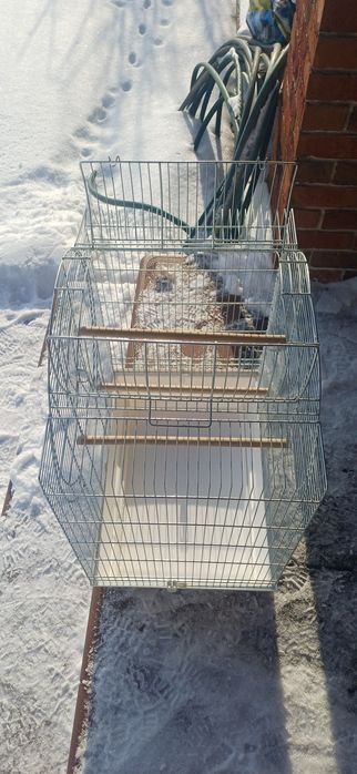 Клетка для средних попугаев EMMA open roof INTERZOO, 54*39*72 см