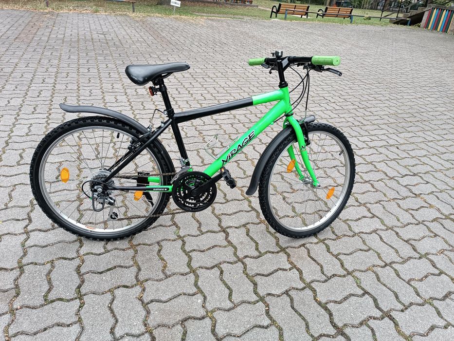 Rower dziecięcy górski, koła 24 cale, 21 biegów