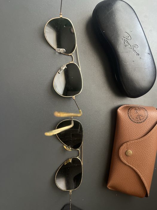 очки Ray-Ban Aviator стекло линза